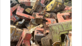 Cast Iron Counter Weights of heavy equipment - Off Road Vehicle